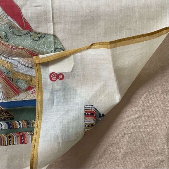 VTG Collectable Ancient China Scarf/Bandana - Picture 5 of 8